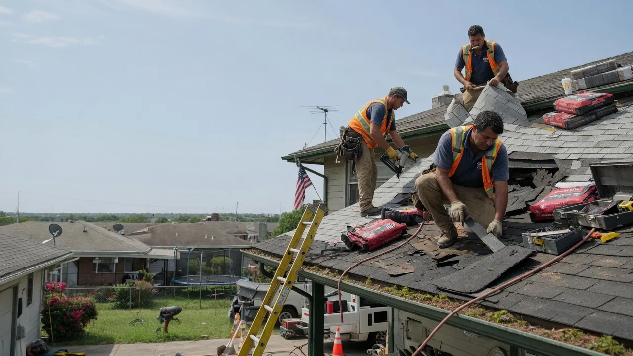 Roof Repair in Shobonier, IL near me